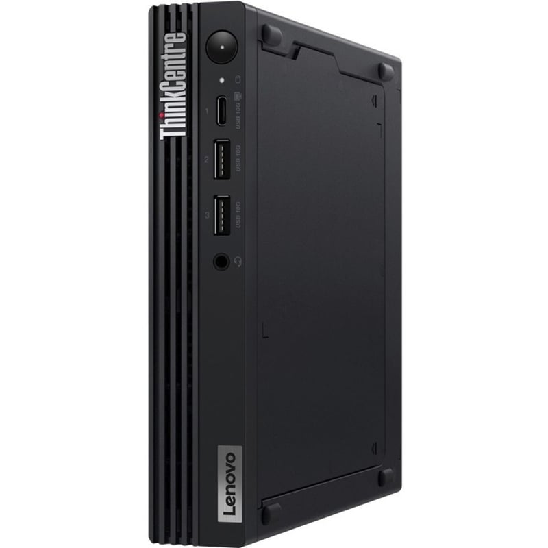 Lenovo ThinkCentre M60q 12JL0003US Chromebox - Intel Core i3 12th Gen i3-1215U Hexa-core (6 Core) 1.20 GHz - 16 GB RAM DDR4 SDRAM - 256 GB M.2 PCI Express NVMe 4.0 x4 SSD - Tiny - Black - Thumbnail 2