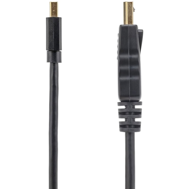 StarTech.com 6ft Mini DisplayPort to DisplayPort 1.2 Cable, 10 Pack, 4K x 2K mDP to DisplayPort Adapter Cable, Mini DP to DP Cord - Thumbnail 2