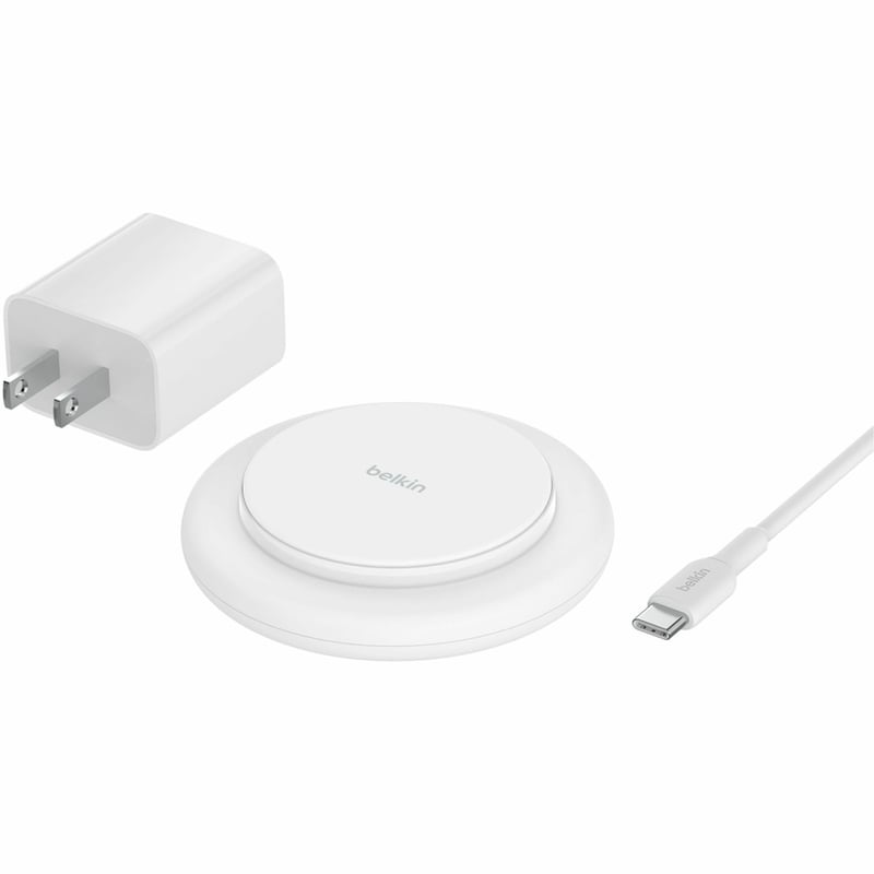 QI2 MAGNETIC WIRELESS CHARGING PAD WHITE RETAIL BOX - Thumbnail 1