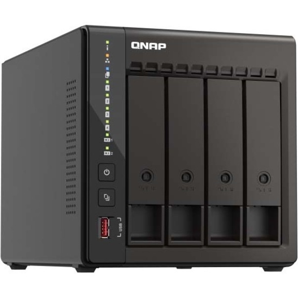 QNAP Turbo NAS TS-453E-8G SAN/NAS Storage System - Thumbnail 3