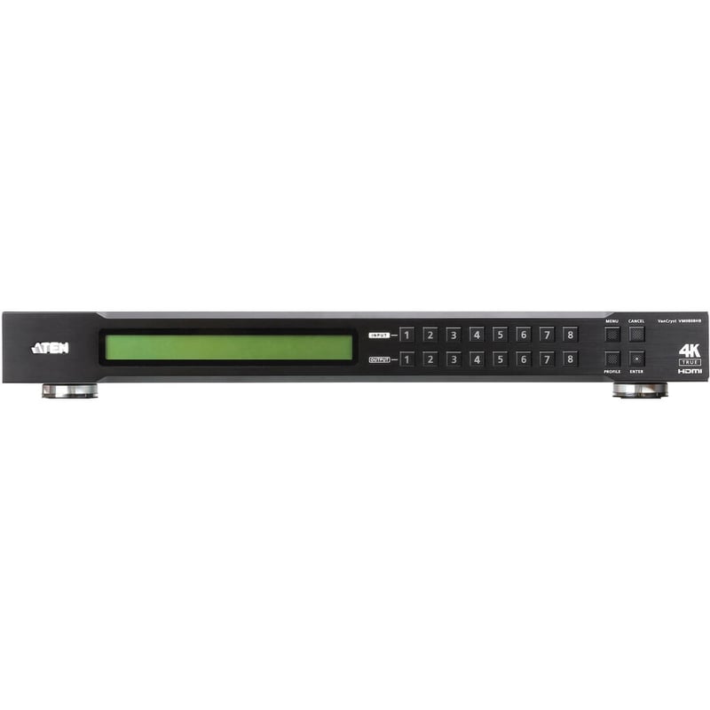 ATEN VM0808HB 8 x 8 True 4K HDMI Matrix Switch-TAA Compliant - Thumbnail 3