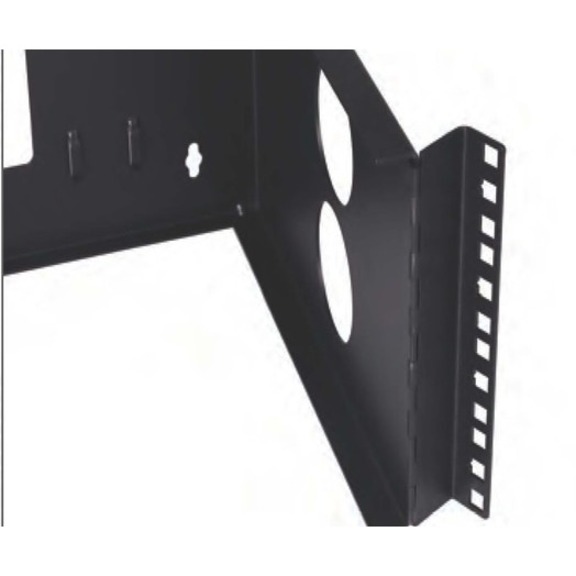 4XEM 4U Wall Mount for Rackmount Equipment, Network Equipment - Black - Thumbnail 2
