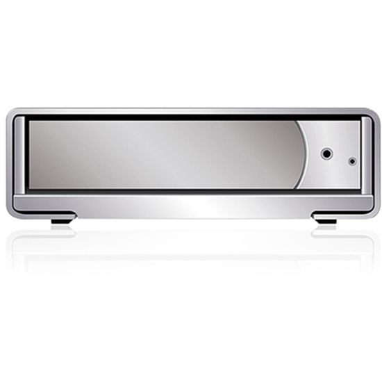 Sans Digital MobileSTOR MS1CT+ Drive Enclosure - FireWire/i.LINK 800, eSATA, USB 3.0 Host Interface External - Silver - Thumbnail 2