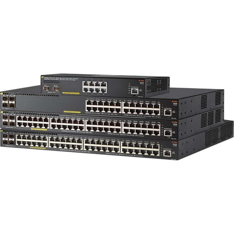 Aruba 2930F 8G PoE+ 2SFP+ TAA Switch - Thumbnail 2