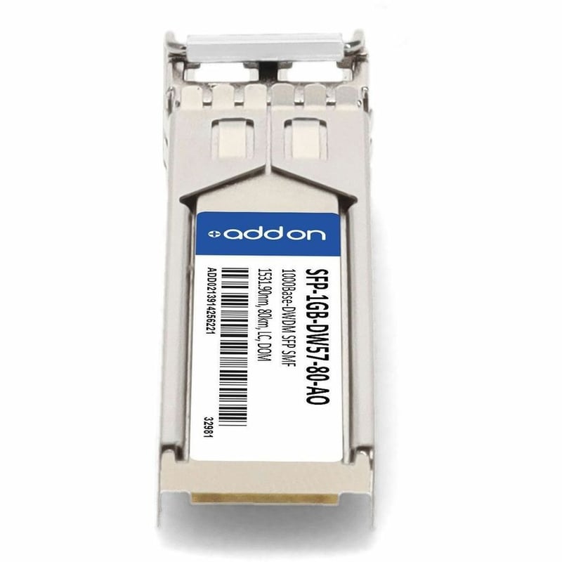 AddOn MSA and TAA 1000Base-DWDM SFP Transceiver C-Band 100GHz (SMF, 1531.90nm, 80km, LC, DOM) - Thumbnail 4