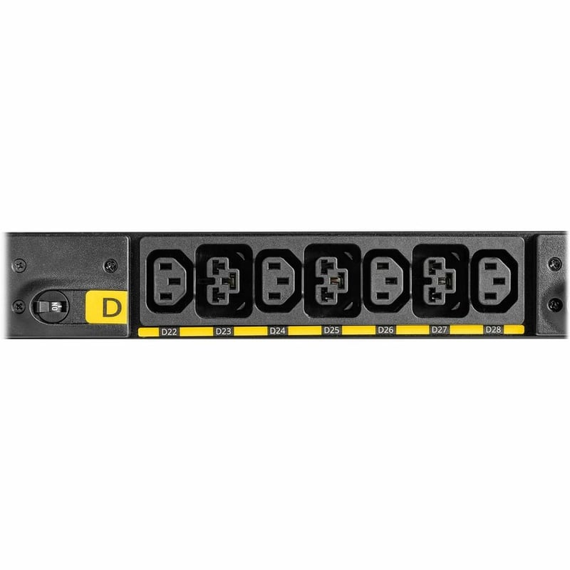 Eaton Basic G4 Rack PDU, 0U, 37U, universal input, 5-23kW, 16-55A, 200-415V, 42 outlets (24)C13 (18)C39, end entry power cord - Thumbnail 5