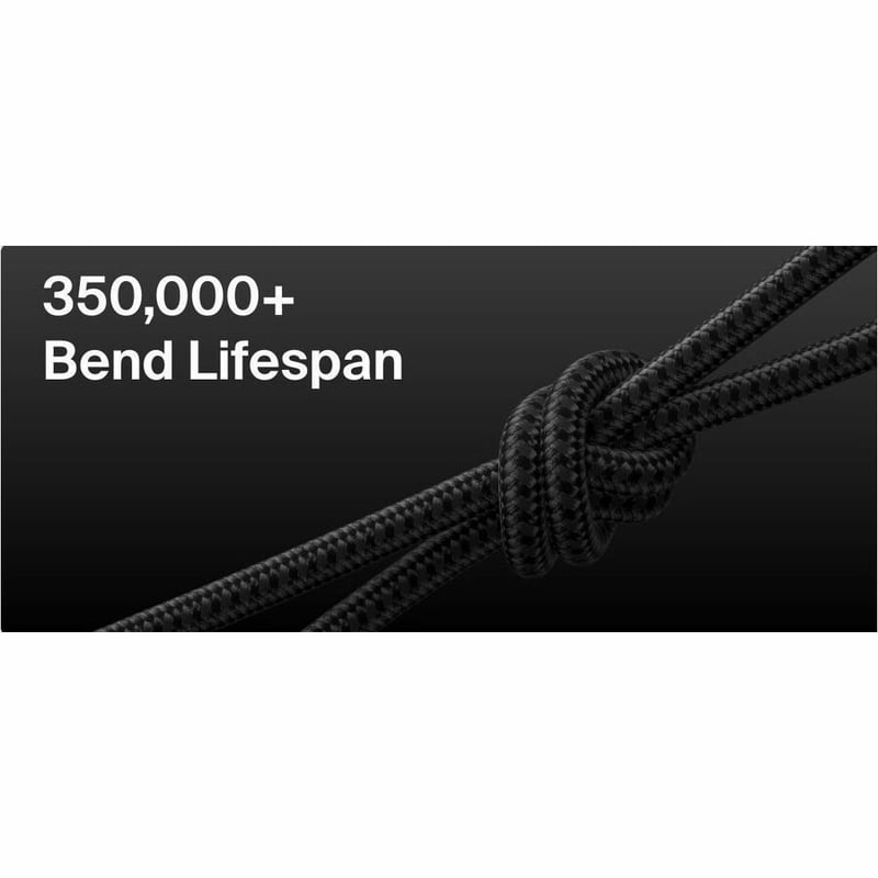 A - C CBL 2.0 BRAIDED PCR 3M BLACK 15-RETAIL BOX (PLASTIC FREE) - Thumbnail 5