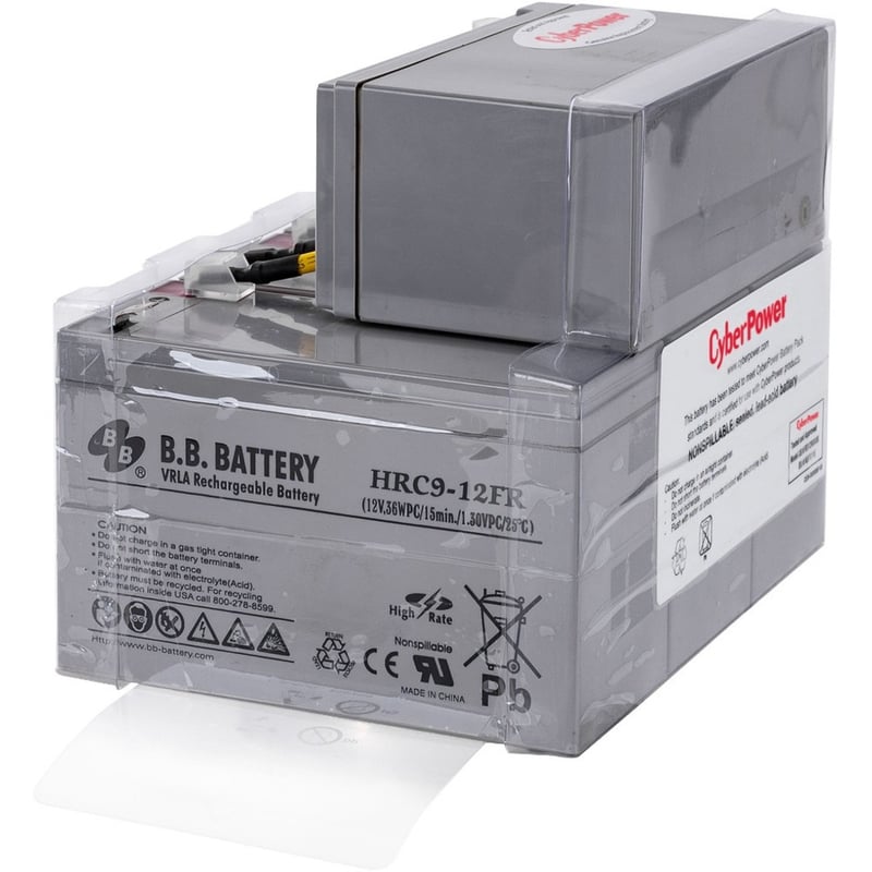 CyberPower RB1290X4K Replacement Battery Cartridge - Thumbnail 1