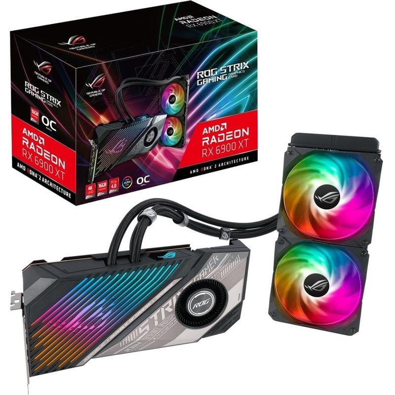 Asus ROG AMD Radeon RX 6900 XT Graphic Card - 16 GB GDDR6 - Thumbnail 1