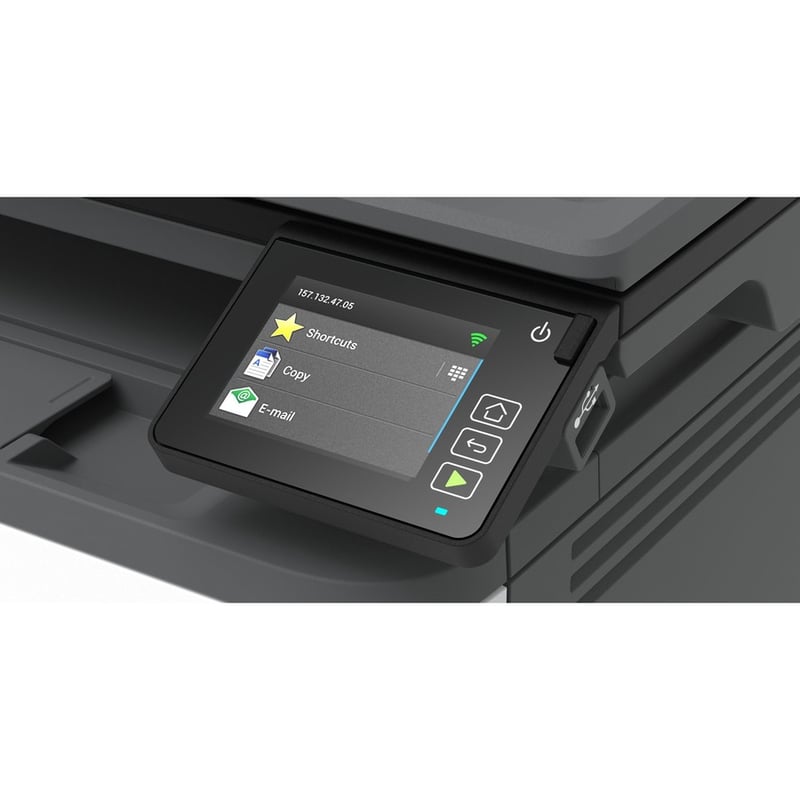 Lexmark MX431adw Wireless Laser Multifunction Printer - Monochrome - Thumbnail 2