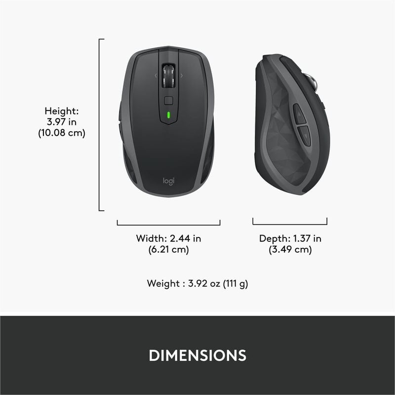 MX ANYWHERE 2S WIRELESS MOUSE - Thumbnail 4