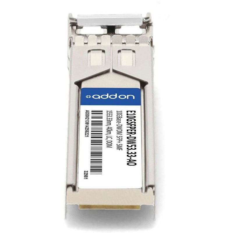AddOn Intel® E10GSFPER-DW53.33 Compatible TAA 10GBase-DWDM SFP+ Transceiver C-Band 100GHz (SMF, 1553.33nm, 40km, LC, DOM) - Thumbnail 4