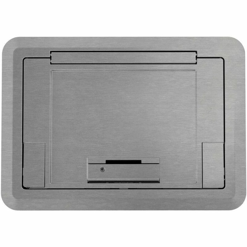 Legrand Evolution Series EFB45 Floor Box Surface Style Cover with Carpet Insert - Thumbnail 2