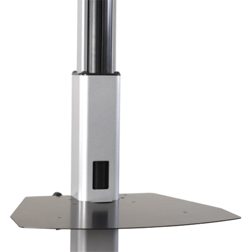 Chief Height Adjustable Shelf - For Carts and Floor Stands - Black - Thumbnail 1