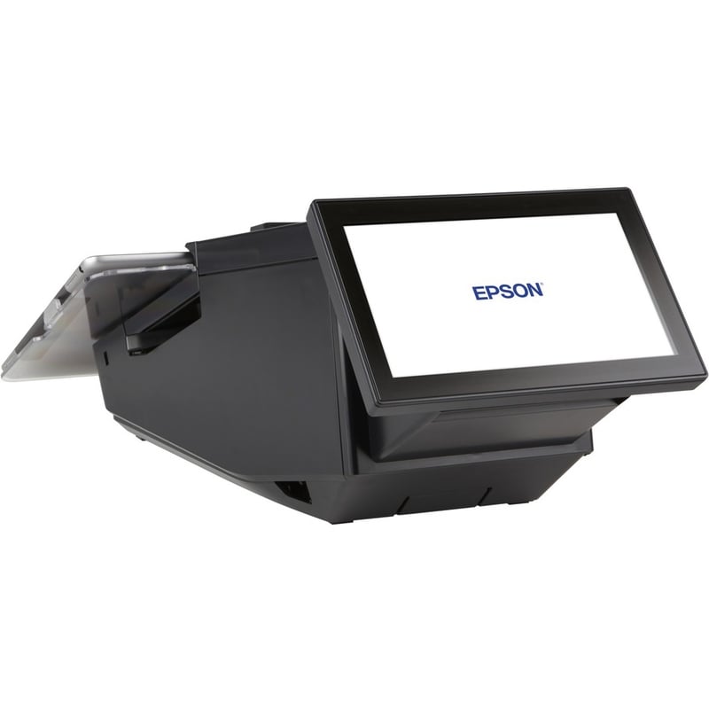 Epson OmniLink TM-m30II-SL Desktop Direct Thermal Printer - Monochrome - Receipt Print - Ethernet - USB - USB Host - Bluetooth - With Cutter - Black - 9.84 in/s Mono - 203 dpi - Wireless LAN - 3.15" Label Width - For PC, iOS, Android, Mac - Thumbnail 3