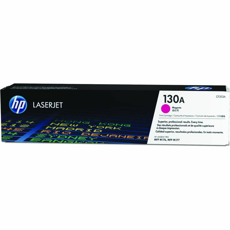 HP 130A Original Laser Toner Cartridge - Magenta Pack - Thumbnail 1