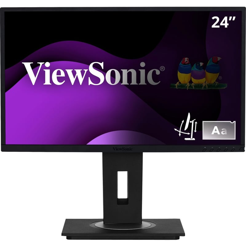 ViewSonic VG2448-PF 24 Inch IPS 1080p Ergonomic Monitor with Built-In Privacy Filter HDMI DisplayPort USB and 40 Degree Tilt - Thumbnail 1
