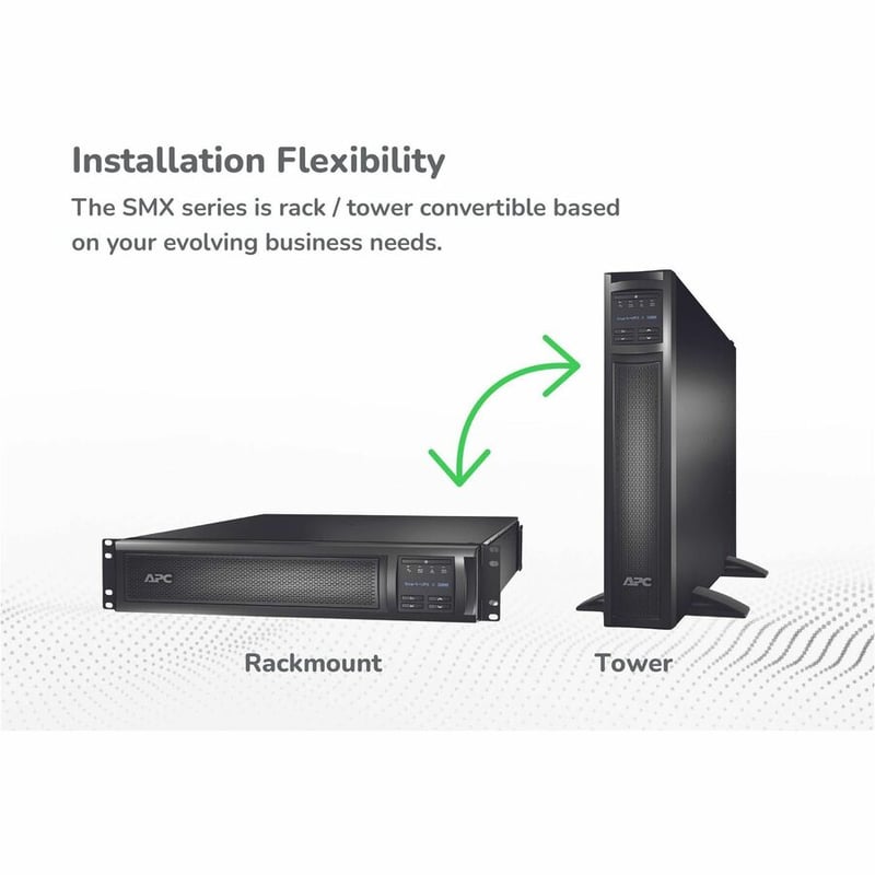 APC by Schneider Electric Smart-UPS X SMX3000RMLV2U 3000 VA Rack-mountable UPS