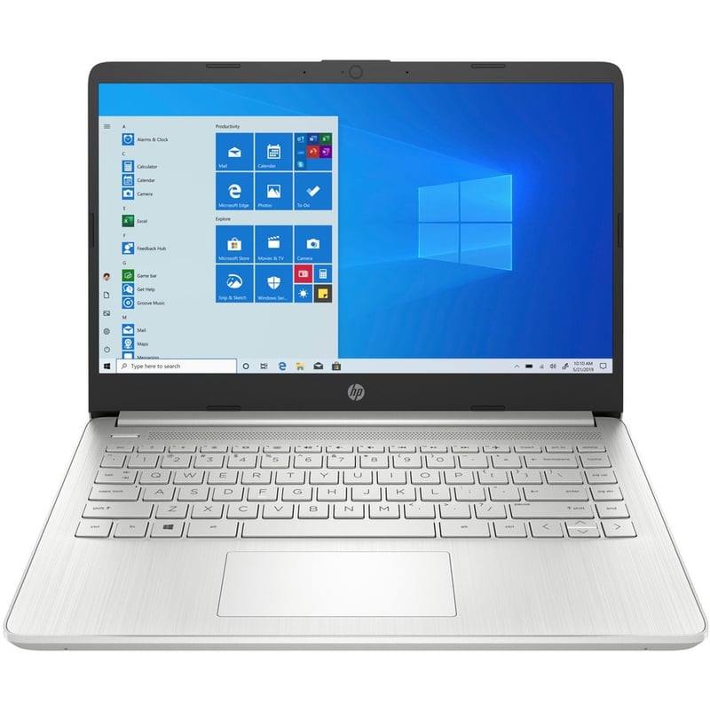 HP Pavilion 14-fq1078nr 14" Notebook - HD - AMD Ryzen 7 5700U - 8 GB - 256 GB SSD - English Keyboard - Natural Silver - Thumbnail 3