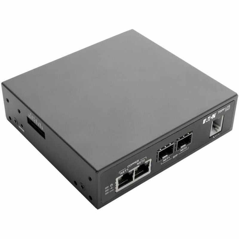 Tripp Lite by Eaton 8-Port Console Server with Built-In Modem Dual GbE NIC 4Gb Flash and Dual SFP - Thumbnail 1