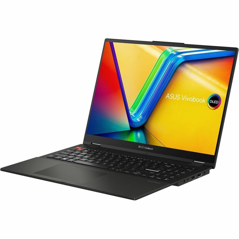 Asus Vivobook S 16 Flip OLED TP3604 TP3604VA-EB94T 16" Touchscreen Convertible 2 in 1 Notebook - WUXGA - 60 Hz - Intel Core i9 13th Gen i9-13900H - 16 GB - 1 TB SSD - Midnight Black - Thumbnail 2