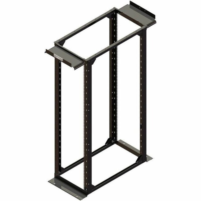 MM20,4POST 42 ADJ RACK 7FT,3/8 SQ,BK