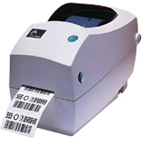 Zebra TLP 2824 Plus Desktop Direct Thermal/Thermal Transfer Printer - Monochrome - Label Print - Fast Ethernet - USB - With Cutter