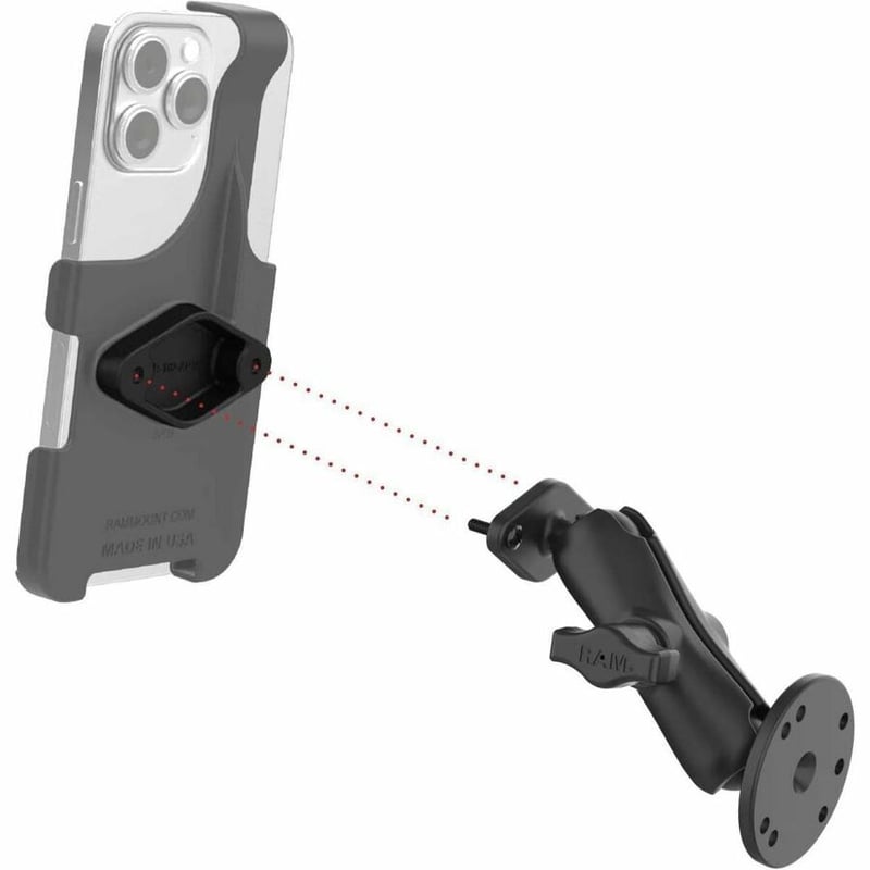 RAM Mounts Form-Fit Mounting Adapter for iPhone, Smartphone - Thumbnail 2