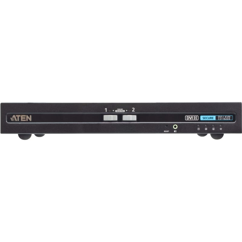 ATEN 2-Port USB DVI Secure KVM Switch (PSD PP v4.0 Compliant) - Thumbnail 1