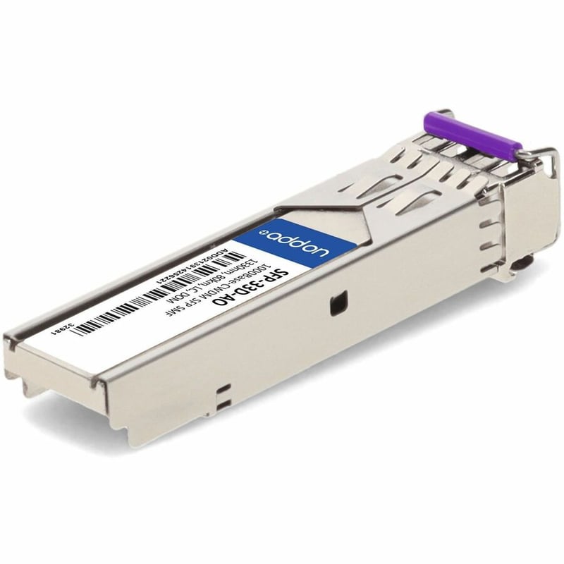 AddOn Rad&reg; SFP-33D Compatible TAA 1000Base-CWDM SFP Transceiver (SMF, 1330nm, 80km, LC, DOM) - Thumbnail 5