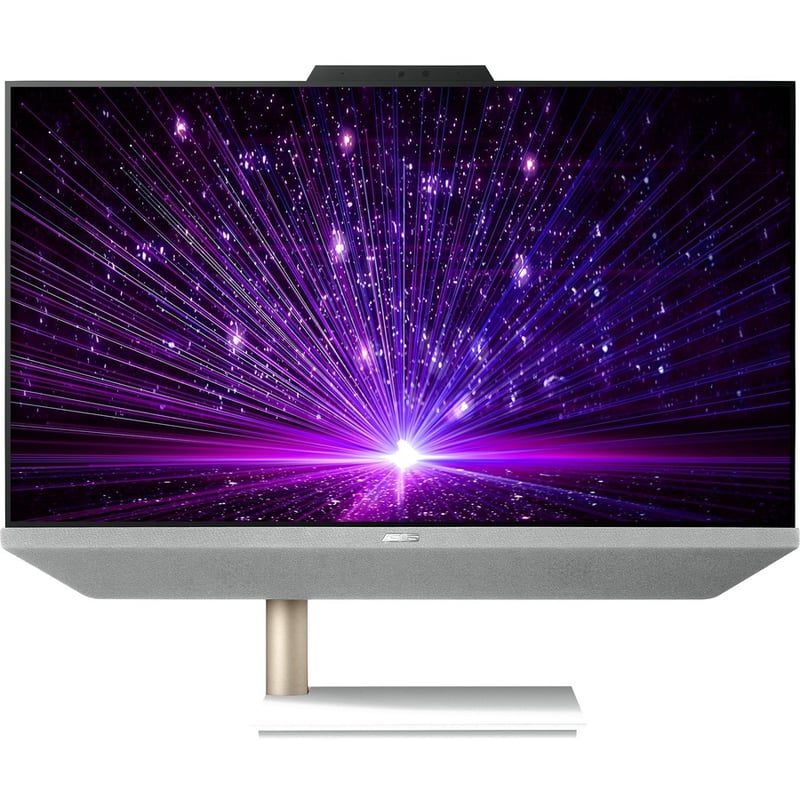 Asus Zen AiO M5401WUA-DS503T All-in-One Computer - AMD Ryzen 5 5500U Hexa-core (6 Core) 2.10 GHz - 8 GB RAM DDR4 SDRAM - 512 GB M.2 PCI Express NVMe 3.0 SSD - 23.8" Full HD 1920 x 1080 Touchscreen Display - Desktop - White