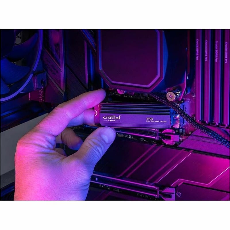 CRUCIAL T705 SSD 2 TB PCI EXPRESS 5.0 NVME - Thumbnail 3