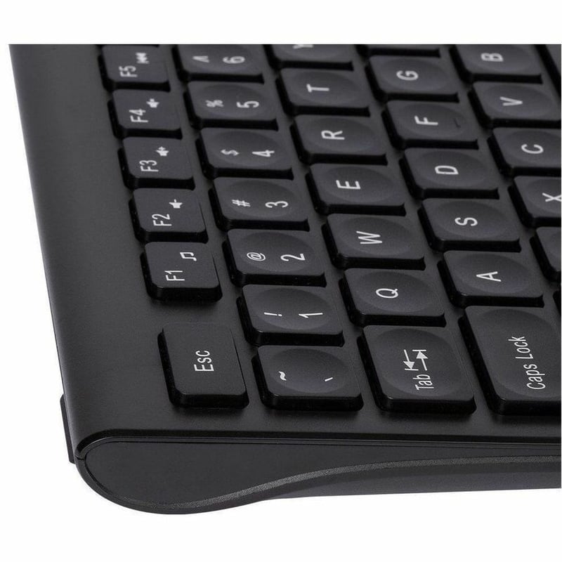 WORKSTREAM BY MONOPRICE LOW-PROFILE SPILL-RESISTANT SILENT KEYBOARD - MEMBRANE_ - Thumbnail 3