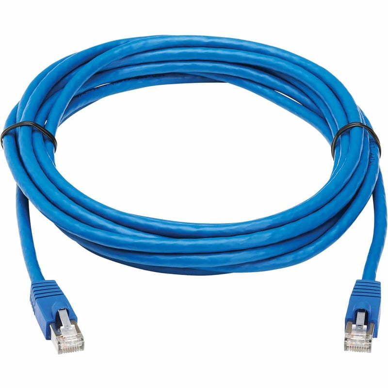 Eaton Tripp Lite Series Cat8 40G Snagless SSTP Ethernet Cable (RJ45 M/M), PoE, Blue, 15 ft. (4.6 m) - Thumbnail 1