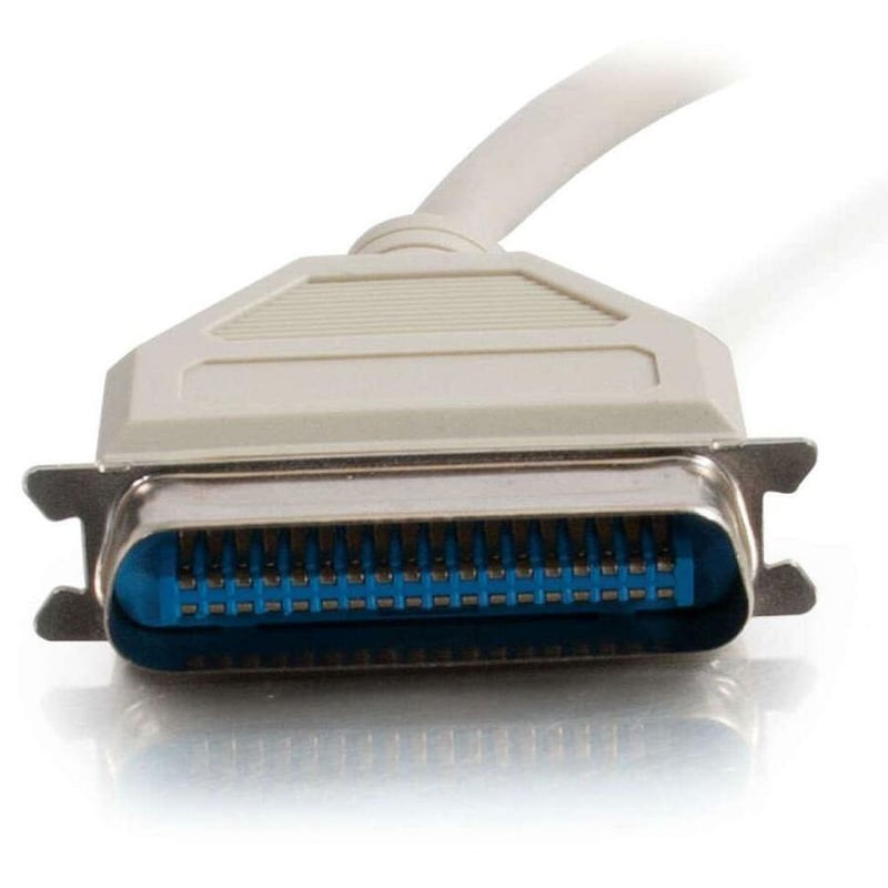 50FT IEEE-1284 DB25 MALE TO CENTRONICS 36 MALE PARALLEL PRINTER CABLE - Thumbnail 3