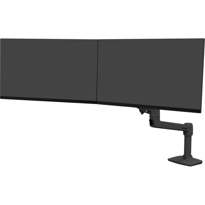 Ergotron Mounting Arm for Monitor - Matte Black - Thumbnail 1