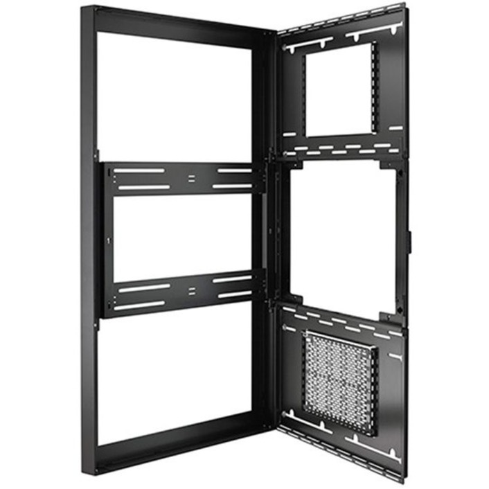 Chief Impact On-Wall Kiosk - Portrait 42 Inch Black - Thumbnail 5