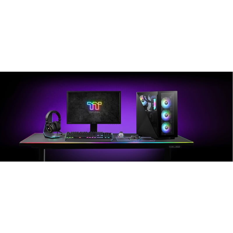 Thermaltake Divider 300 TG ARGB Mid Tower Chassis - Thumbnail 2
