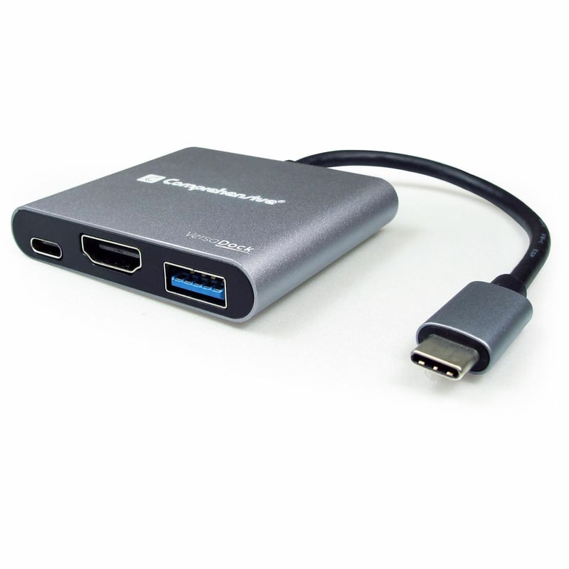 Comprehensive VersaDock USB-C 4K Portable Docking Station with HDMI, USB 3.0, PD - Thumbnail 1