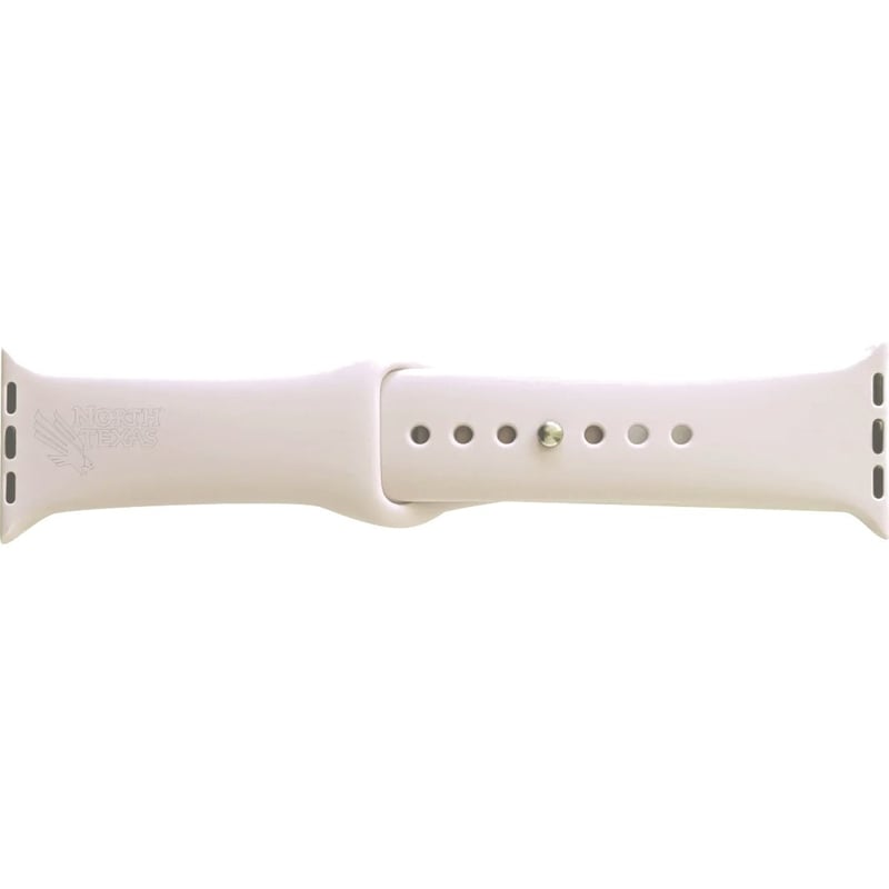 OTM University of North Texas Silicone Apple Watch Band, Classic - Thumbnail 1