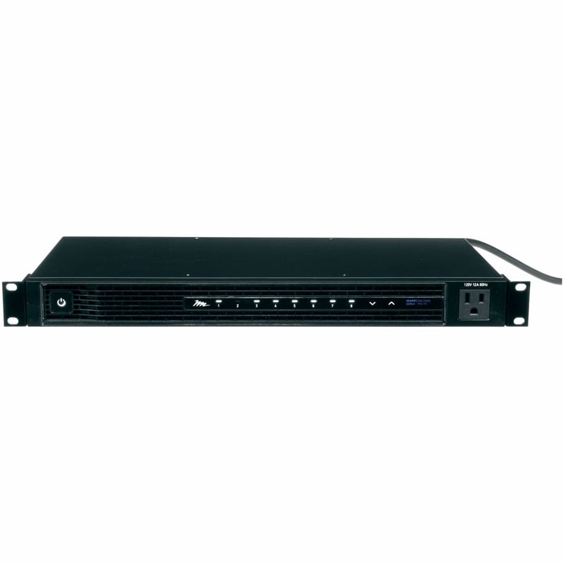 Middle Atlantic Premium Rack Mounted Power Distribution Unit with RackLink - 9 Outlet, 20 Amp - 2 Stage Surge PDU