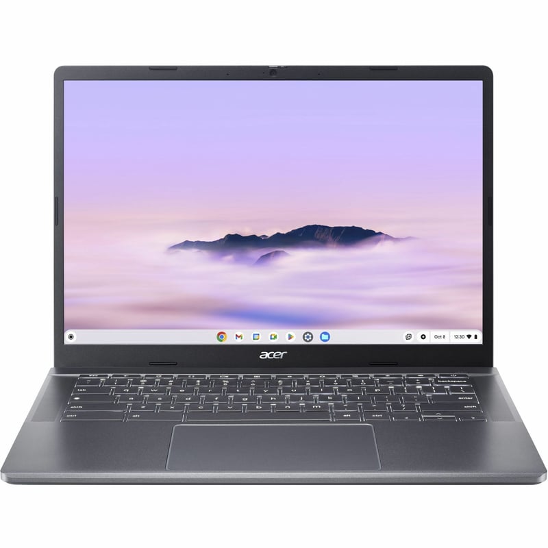 Acer Chromebook Plus 514 CBE574-1T-R8T7 14" Touchscreen Chromebook - WUXGA - 60 Hz - AMD Ryzen 3 7320C - 8 GB - 256 GB SSD - English (US) Keyboard - Iron - Thumbnail 1