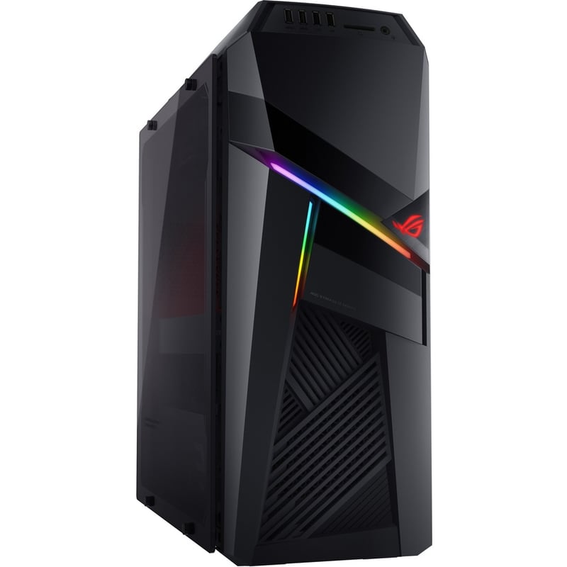 Asus ROG Strix GL12 GL12CX-XB781 Gaming Desktop Computer - Intel Core i7 9th Gen i7-9700K - 16 GB - 1 TB SSD - Tower - Iron Gray - Thumbnail 2