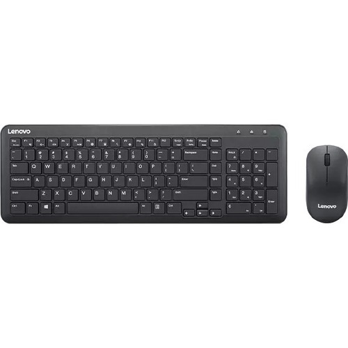 Lenovo 300 Wireless Combo Keyboard and Mouse - US English - Thumbnail 1
