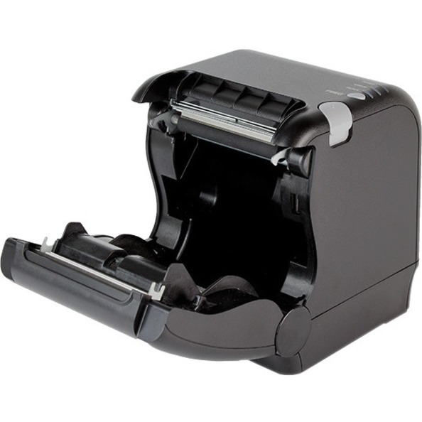 POS-X ION 911LB460300733 Thermal Transfer Printer - Monochrome - Wall Mount - Receipt Print - USB - Serial - With Cutter - Black - Thumbnail 3