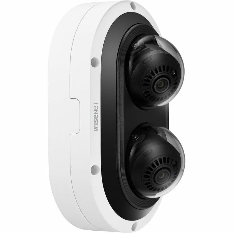 Wisenet PNM-7082RVD 2 Megapixel Outdoor Full HD Network Camera - Color - Dome - White - Thumbnail 2