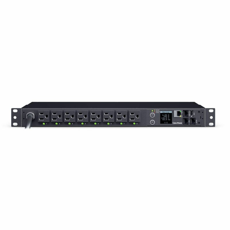 CYBERPOWER PDU41021 PDU 16 OUTLETS 12 FT NEMA 5-15P - Thumbnail 1