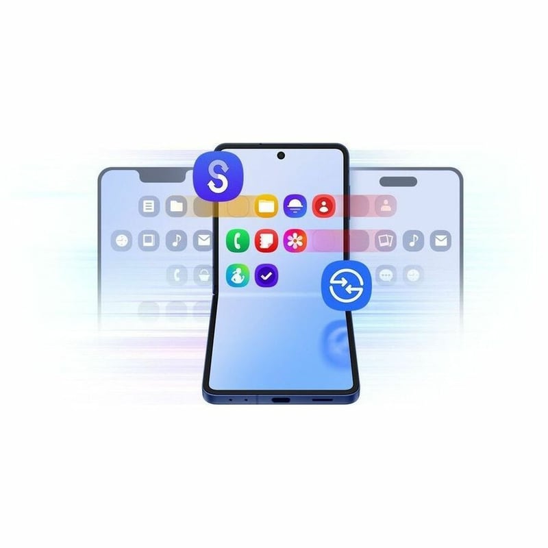 GALAXY Z FLIP7 256GB (UNLOCKED) BLUE SHADOW - Thumbnail 3