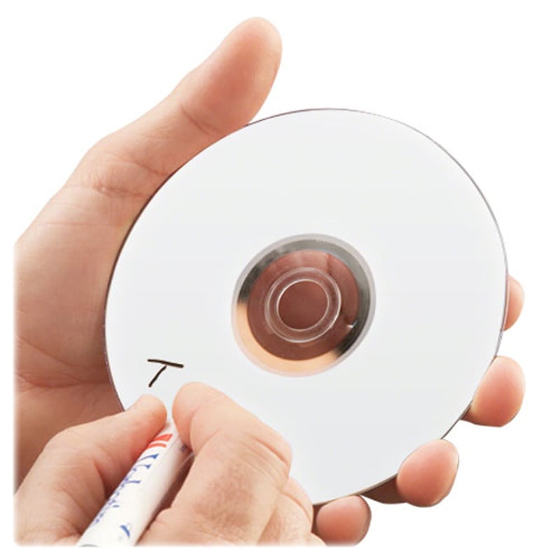 Verbatim CD-R 700MB 52X with Blank White Surface - 100pk Spindle - Thumbnail 2
