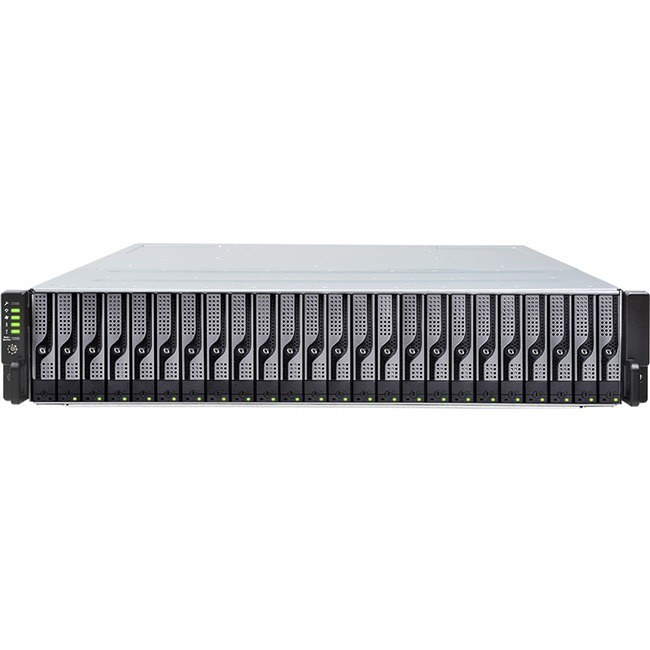 Infortrend JB 3024B Drive Enclosure - 12Gb/s SAS Host Interface - 2U Rack-mountable - Thumbnail 1